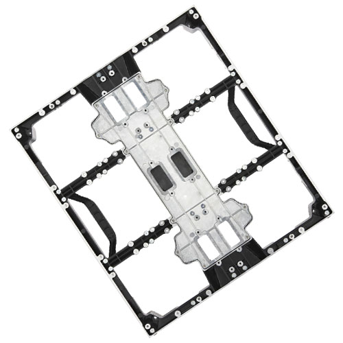 Die casting frame of LED display