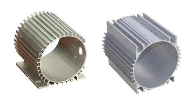 Aluminum casting motor shell production process