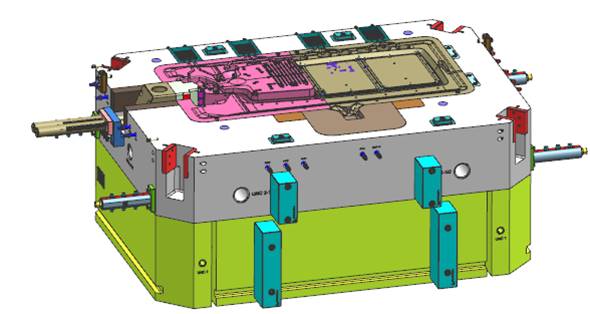 Die casting mold for lighting