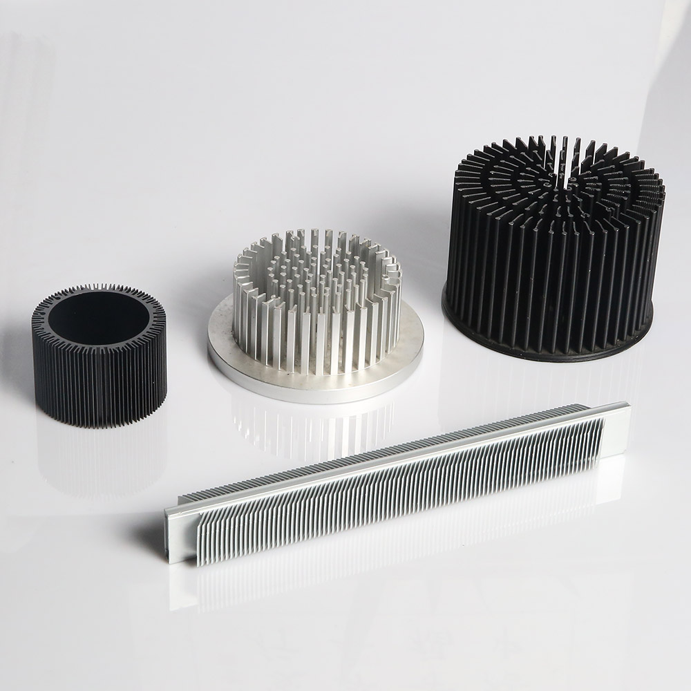 Custom aluminum parts of radiator stamping metal parts via compression molding die casting 